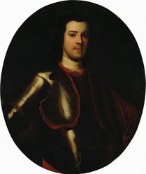 Portrait du comte Anton Manuilovich Devier 1682-1745, début du XVIIIe siècle