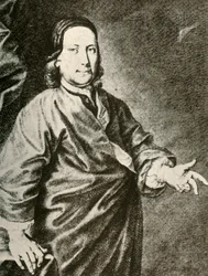 Portrait du comte Zinzendorf en robe de prédicateur, vers 1740, 1937