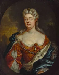 Portrait de la comtesse Caroline de Nassau-Sarrebruck 1704-1774, vers 1725