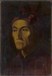 Portrait de Dante Alighieri 1265-1321, 16ème siècle