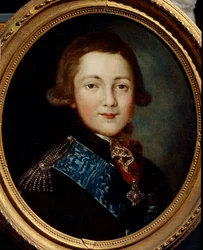 Portrait du grand-duc Alexandre Pavlovitch de Russie