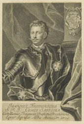 Portrait de Jan Fryderyk Sapieha 1680-1751, 1730