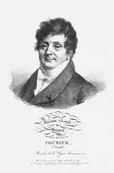 Portrait de Jean Baptiste Joseph Fourier 1768-1830