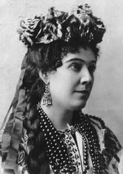 Portrait de Nadezhda Ivanovna Zabela-Vroubel 1868-1913, 1898