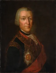 Portrait du prince Fiodor Ivanovitch Golitsyne 1700-1759, 1750s