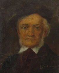 Portrait de Richard Wagner 1813-1883, seconde moitié du 19e siècle