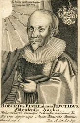 Portrait de Robert Fludd 1574-1637, XVIIe siècle