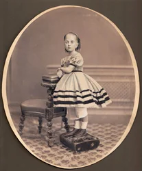 Portrait de Varvara Mikhaylovna Dostoïevskaïa 1854-1864, vers 1860