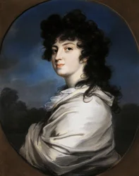 Portrait de Yekaterina Bakunina 1777-1846, vers 1810