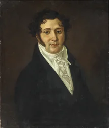 Portrait de Yuri Petrovich Lermontov 1787-1831, premier quart du 19e siècle