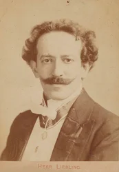 Portrait du pianiste et compositeur Georg Liebling
