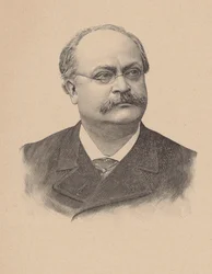 Portrait du compositeur Charles Lecocq 1832-1918