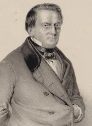 Portrait du compositeur Franz Lachner 1803-1890