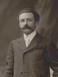 Portrait du compositeur Xavier Leroux 1863-1919, c. 1910