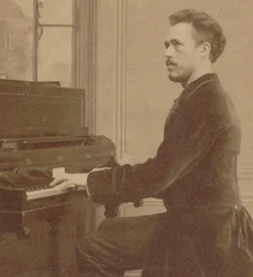 Portrait du compositeur Benjamin Godard 1849-1895, 1882