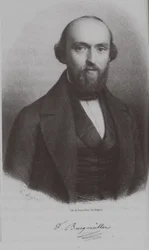Portrait du compositeur Johann Friedrich Franz Burgmüller 1806-1874, vers 1840