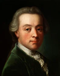 Portrait du compositeur Wolfgang Amadeus Mozart 1756-1791, vers 1789