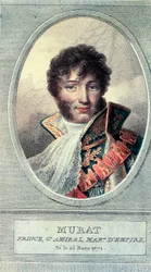 Portrait du roi de Naples Joachim Murat, militaire et homme politique français (1767-1815)