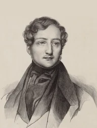 Portrait du pianiste et compositeur Sigismund Thalberg 1812-1871
