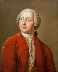 Portrait du savant Mikhaïl V. Lomonossov, 1711-1765, début XIXe siècle