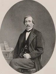 Portrait du violoniste et compositeur Delphin Alard