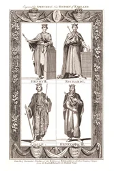 Portraits et robes des rois d