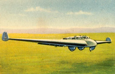 Avion à aile volante motorisée
