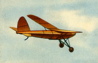 Avion modèle motorisé, 1932
