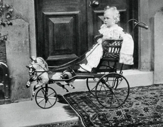 Prince Albert Windsor à un an, vers 1896