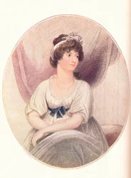 Princesse Amélia, 1783-1810, 1797. Plus jeune fille du roi George III. 1906