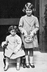 Princesses Elizabeth et Margaret, 1933