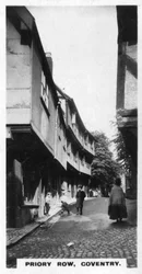 Priory Row, Coventry, West Midlands, vers 1920s
