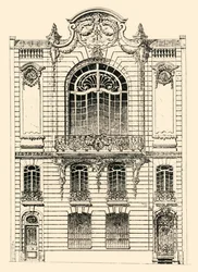 Maison privée à Paris, 1903