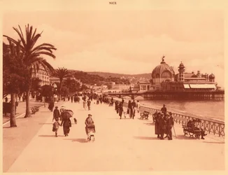 Promenade des Anglais et le Jetty Palace, Nice