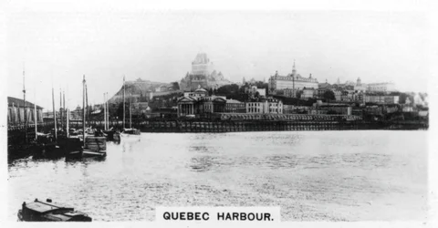 Port de Québec, Canada, vers les années 1920