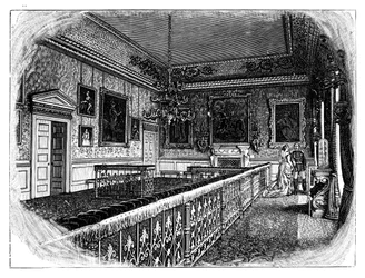 Chambre de la reine Anne, Palais de St James, Londres