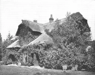 Cottage de la reine Charlotte, Kew Gardens, Londres, 1894