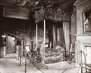 Chambre de la reine Marie à Holyroodhouse, Édimbourg, Écosse, 1894