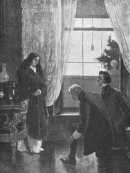 La reine Victoria réveillée pour entendre la nouvelle de son accession, 20 juin 1837, 1901