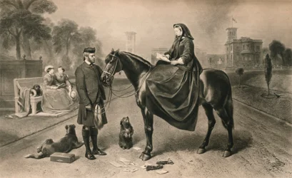 La reine Victoria à Osborne House, 1865-1906