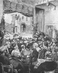 La reine Victoria écoutant Cavalleria Rusticana à Windsor, 1891
