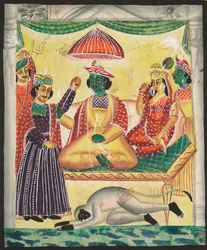 Rama et Sita, 1800s