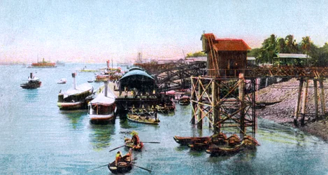 Port de Rangoon, Myanmar