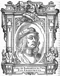 Raphaël. De : Giorgio Vasari, Les Vies des plus excellents peintres, sculpteurs et architectes italiens