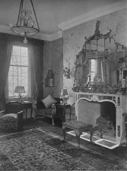 Salle de réception, maison de Mlle Anne Morgan, New York, 1924