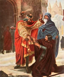 Réconciliation du roi Otto I avec son frère Henri, duc de Bavière, 1936