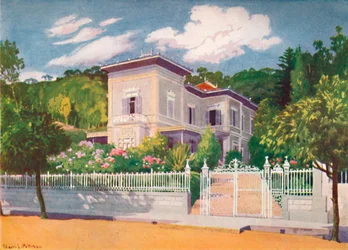 Résidence de M. Joseph Walker, Petropolis, 1914