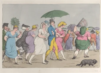 Retour de la revue Loyal Ducking, juin 1800