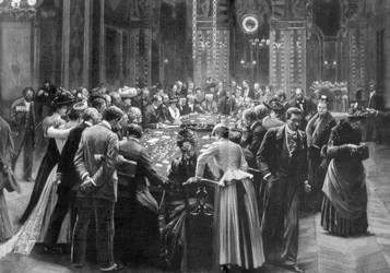 Rien ne va plus, les salles de jeu à Monte Carlo, Monaco, 1890