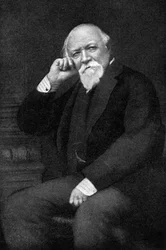 Robert Browning, poète et dramaturge britannique, 1912